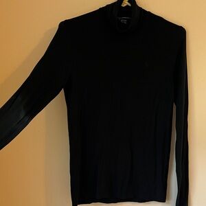Ralph Lauren Sport Women’s Classic Black Turtleneck Stretch Blend M